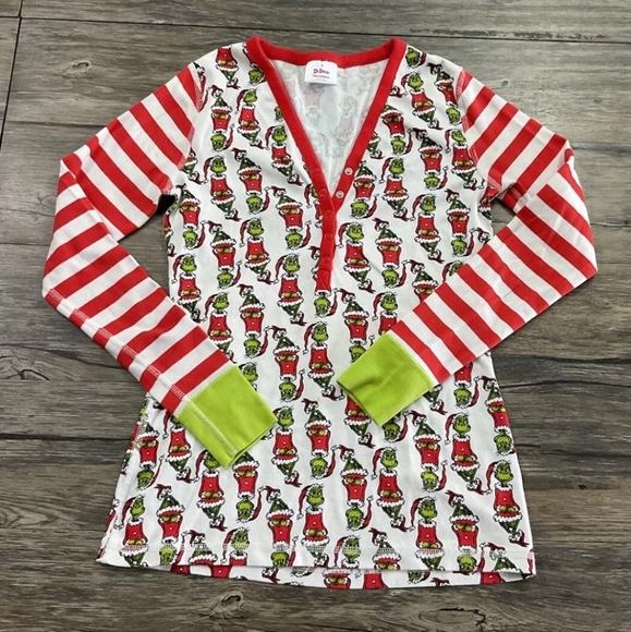 Hanna Andersson Christmas Grinch Pajamas - Picture 4 of 6